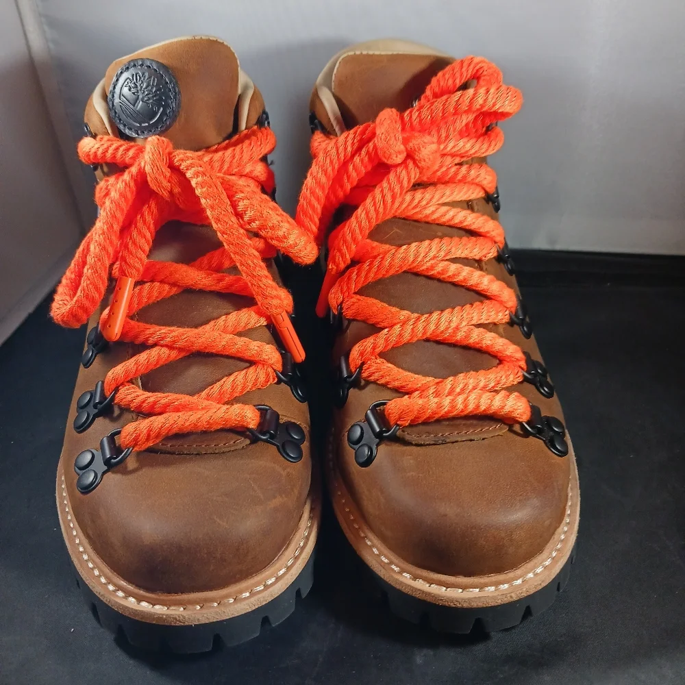 Timberland x Nina Chanel 78 Hiker Boot in Saddle Brown Men's size 3
